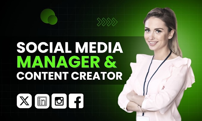 Gig Preview - Be your expert social media marketing manager