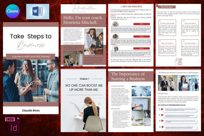 Gig Preview - Design ebooks, pdf, and lead magnet