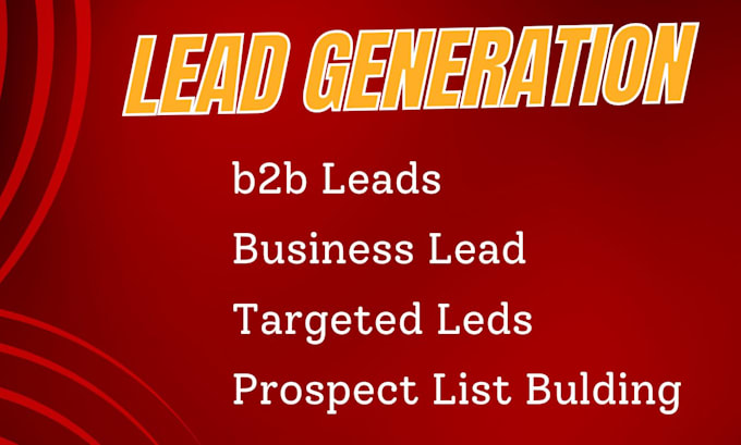 Gig Preview - Do targeted b2b linkedin lead generation and email list building