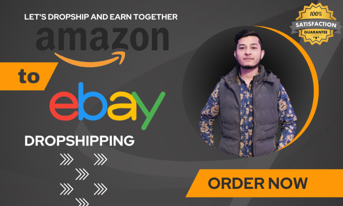 Gig Preview - Do amazon to ebay dropshipping top selling listings