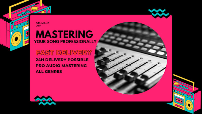 Gig Preview - Professionally master your song affordably