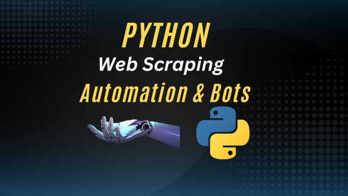 Gig Preview - Do python web scraping, data scraping, data mining, web scraper