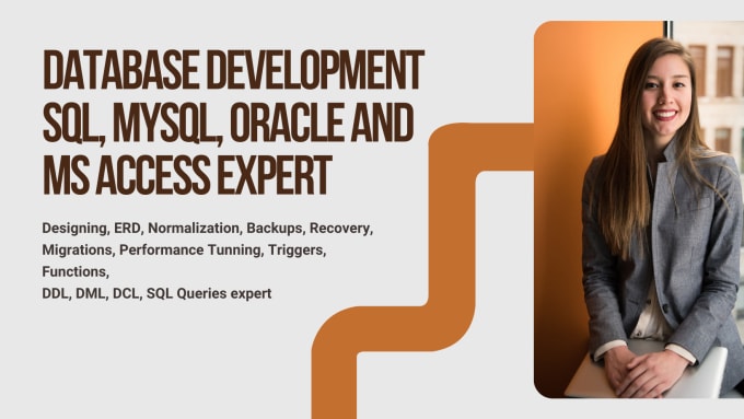 Gig Preview - Sql mysql oracle and ms access projects