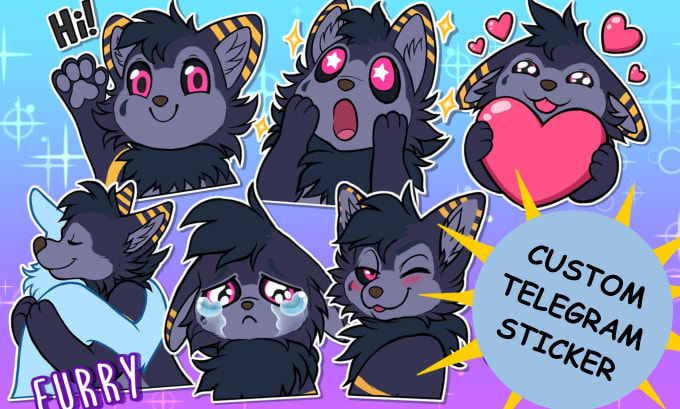 Blueycapsules Telegram stickers