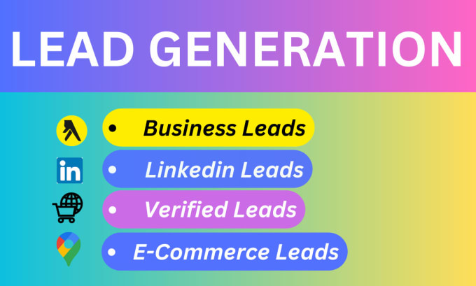 Gig Preview - Collect b2b lead generation for your business