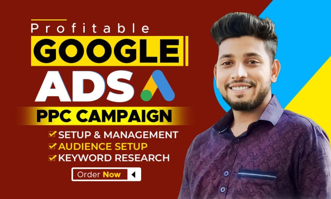 Gig Preview - Setup google ads adwords PPC campaign