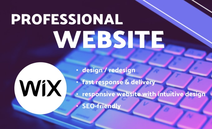 Gig Preview - Create a professional custom wix website