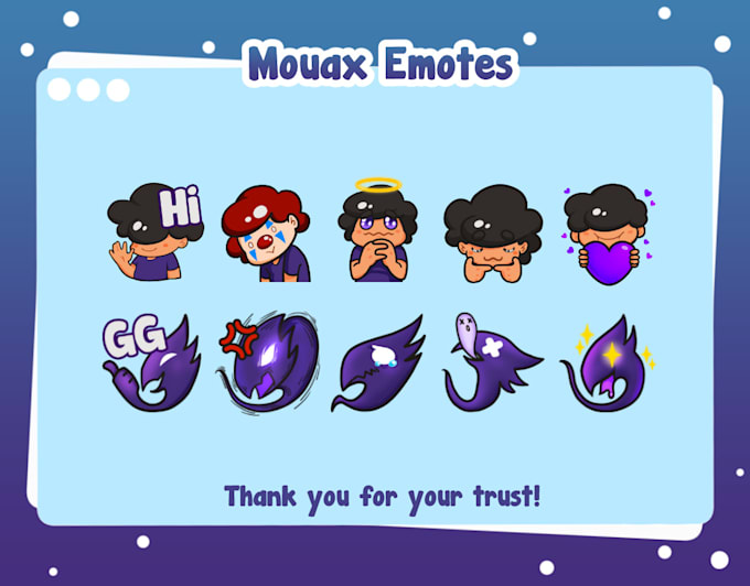 Gig Preview - Draw your cute emotes