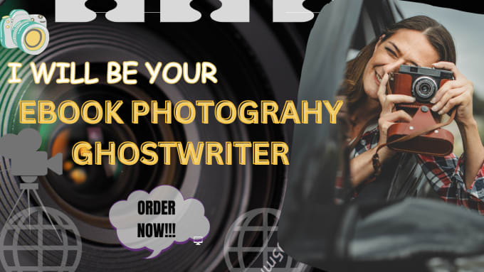 Gig Preview - Write your food photography, art photography article, ebook writer