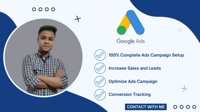 Gig Preview - Setup your google ads campaign successfully