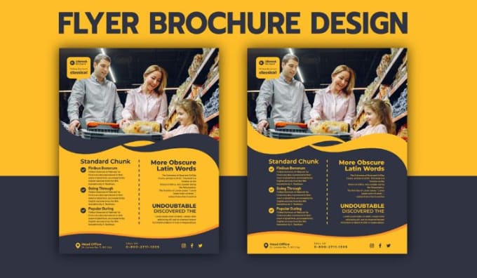 Gig Preview - Design attractive flyers newsletters brochures for business church sales events