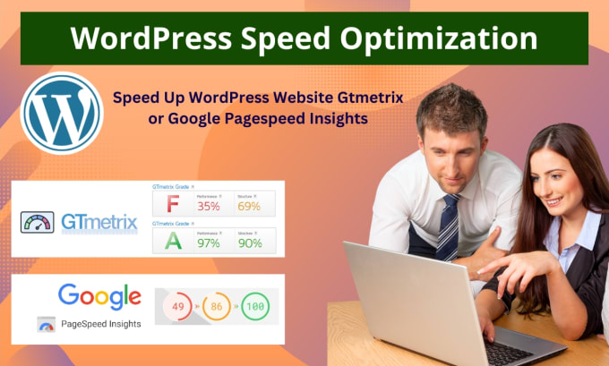 Gig Preview - Increase wordpress speed optimization or boost website page speed