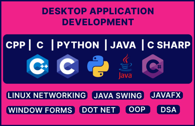 Gig Preview - Do oop, data structure, linux c language, cpp, c sharp, python, java programming