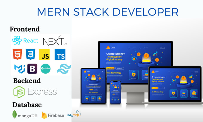 Gig Preview - Develop full stack web application as mern stack developer