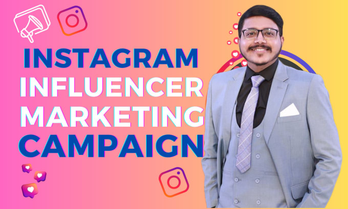 Gig Preview - Launch instagram influencer marketing campaign