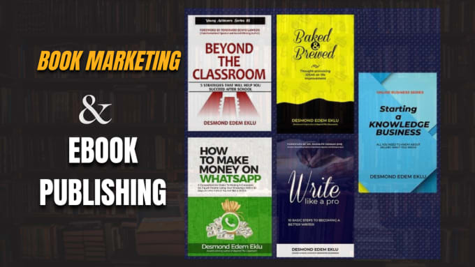 Gig Preview - Do your book and ebook marketing and publishing