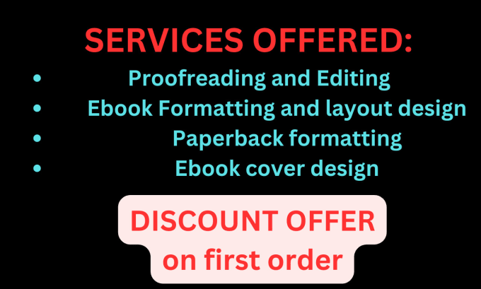 Gig Preview - Do book formatting and layout design for print and ebook