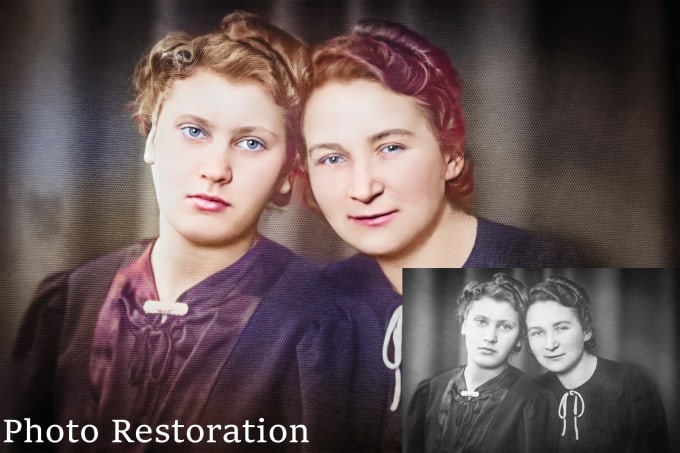 Gig Preview - Restore, colorized, scratch fix old photos in 12 hours