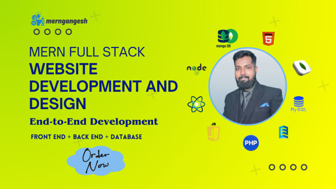 Gig Preview - Develope full stack web application with mern stack