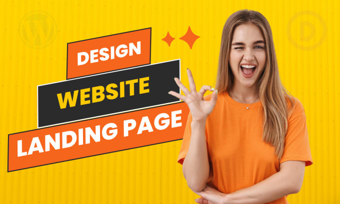 Gig Preview - Design divi website, redesign website, wordpress landing page