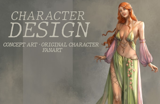 Bestseller - design fantasy character or concept art illustration for you