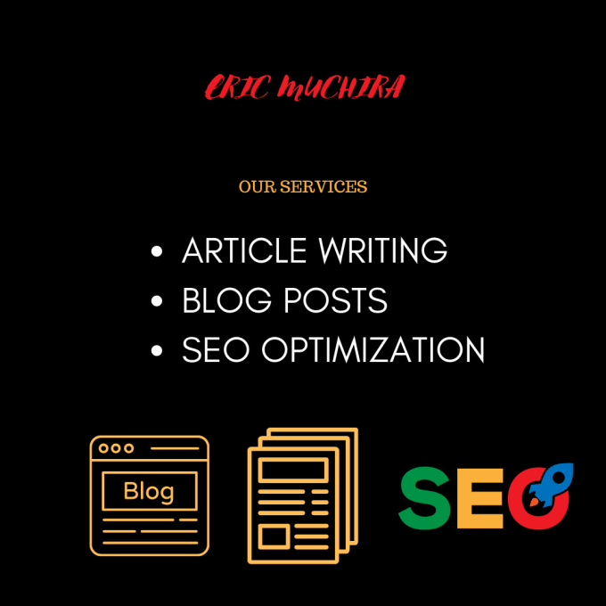 Gig Preview - Write expert articles and blog posts just for you