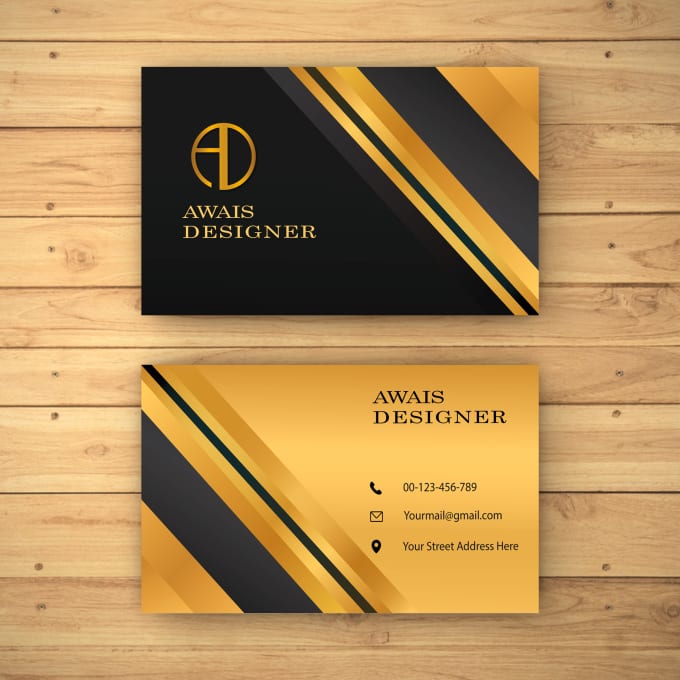 Gig Preview - Design a stunning minimalist business card for your brand