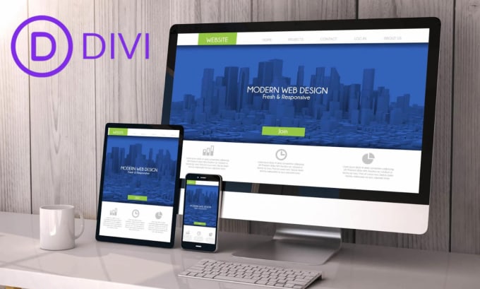 Gig Preview - Be divi expert for wordpress divi website, divi theme and divi builder