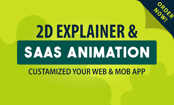 Gig Preview - Create 2d explainers and saas animation videos