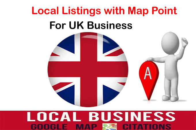 Gig Preview - Local citations, map citations for UK website and gmb ranking