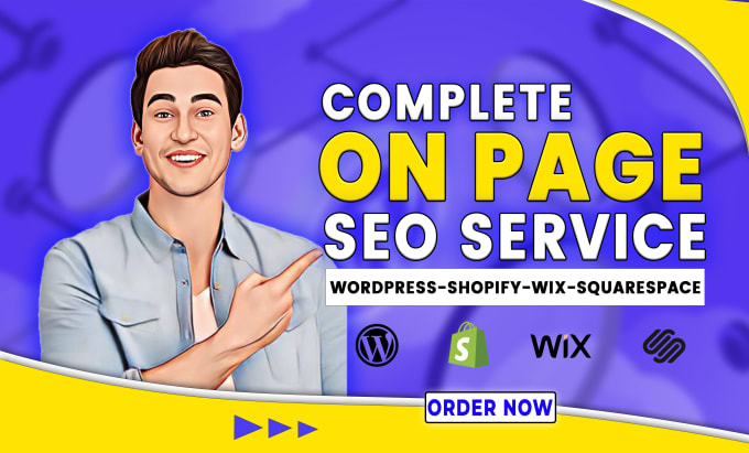 Gig Preview - Do complete wordpress website on page SEO, yoast, wix and shopify optimization