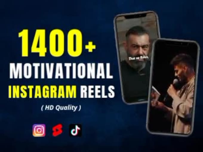 Gig Preview - Create motivational youtube shorts and instagram reels