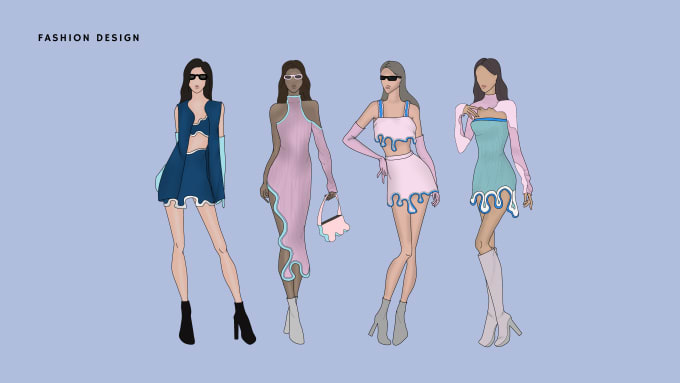 Gig Preview - Fashion design concept full process