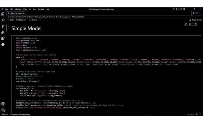 Gig Preview - Do python base linear programming, operation research, data