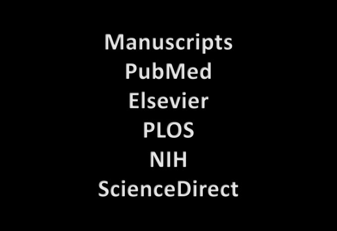 Gig Preview - Edit, proofread, and peer review your scientific manuscript