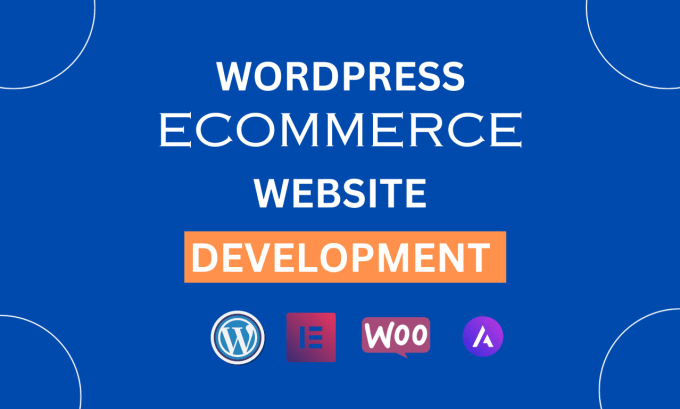 Gig Preview - Build ecommerce website using woocommerce store