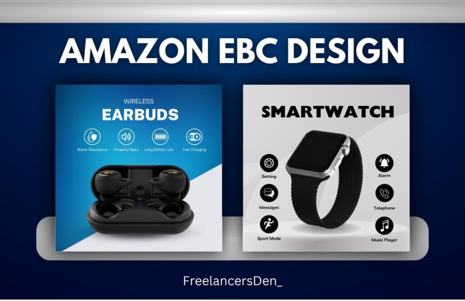 Gig Preview - Design amazon ebc or amazon enhanced brand content and brand story