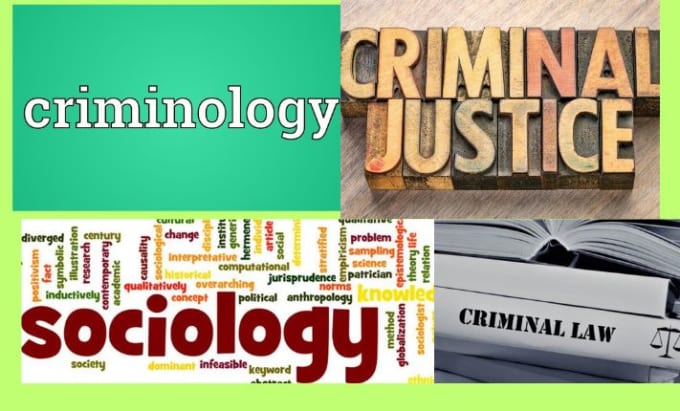 Gig Preview - Guide in criminology criminal justice criminal law sociology