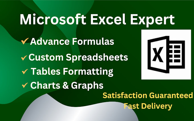 Gig Preview - Do excel automation, charts, spreadsheets, formulas and more