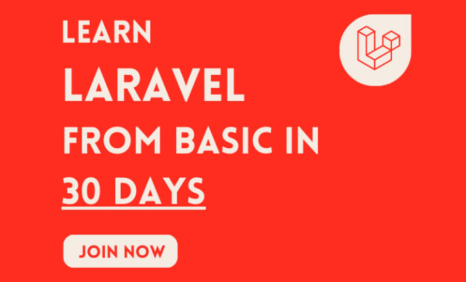 Gig Preview - Tutor or teach laravel from basic in 30 days