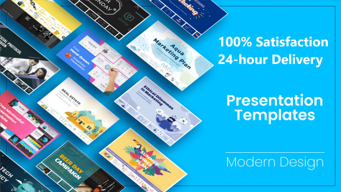 Gig Preview - Create a modern canva and powerpoint presentation for you