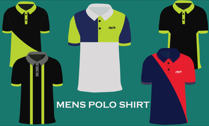 Gig Preview - Design your polo shirt collection men and kids