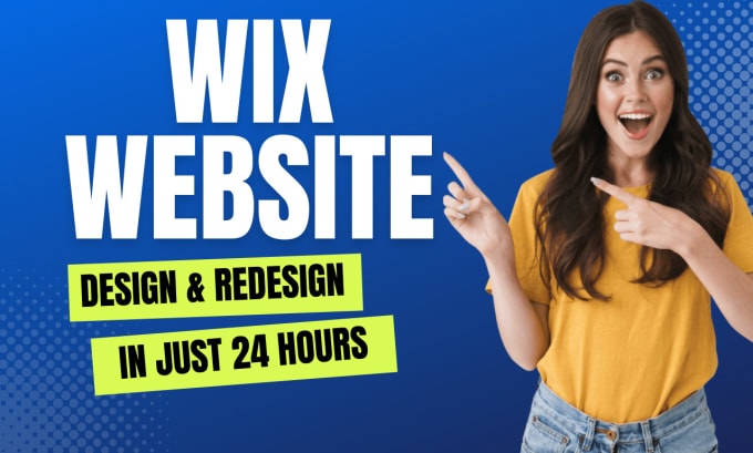 Gig Preview - Create wix website design,redesign wix website