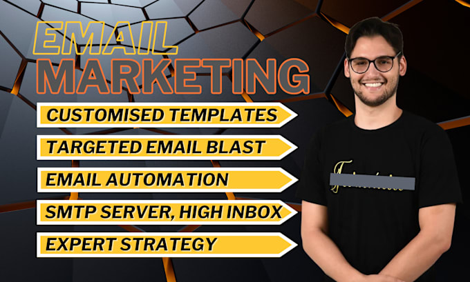 Gig Preview - Send bulk email campaign, email marketing, bulk email blast, email automation