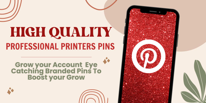 Gig Preview - Create professional pinterest pins for your brand