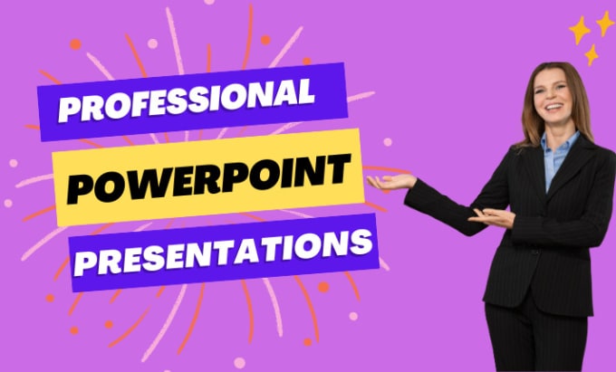 Gig Preview - Provide creative powerpoint presentation design services