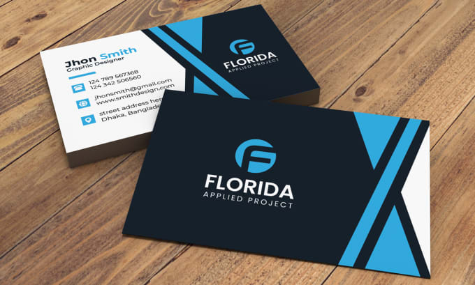 Gig Preview - Do professional business card design services