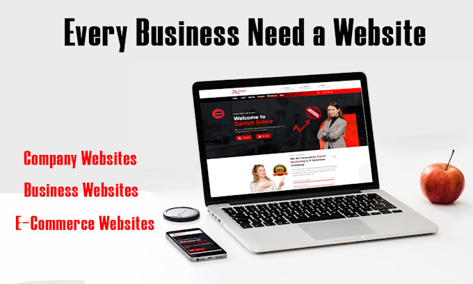 Gig Preview - Develop your business website within 5days