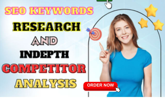 Gig Preview - Provide best SEO keyword research and competitors analysis for any business