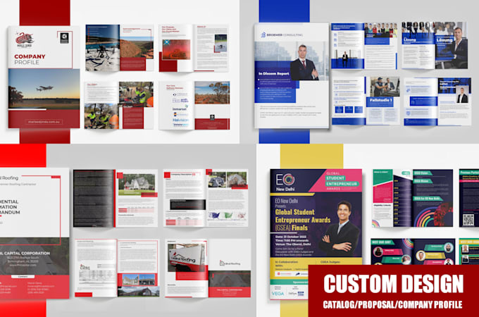 Gig Preview - Design proposal, company profile or catalog for business